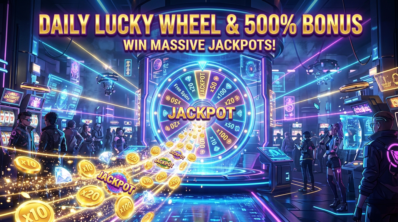 Daily Lucky Wheel 3D Animation